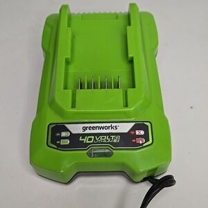 OEM Greenworks 40V Charger 29482 For 40V Battery 29472 29462 29252 22272 BAF721